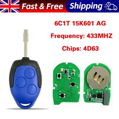 Blue button remote - 3,