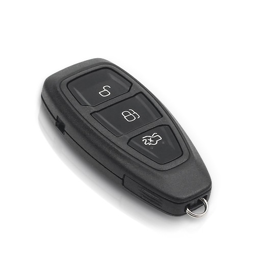 Button remote key fob case - remote,