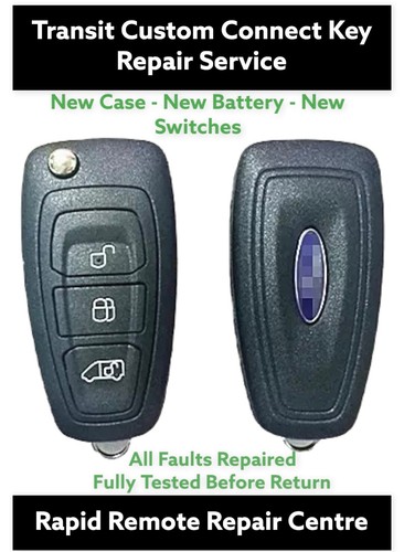 Ford transit custom flip key - flip,
