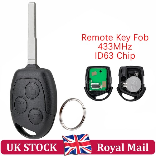 Remote key fob 433mhz id63 - remote,