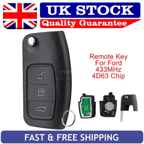 433mhz remote key fob 4d63 - key,