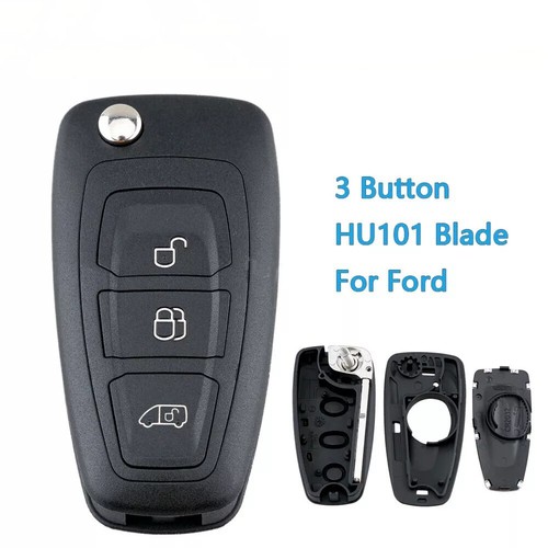 Button flip key fob case - key,