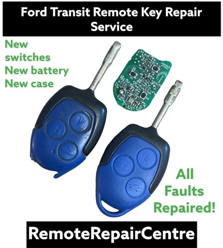 Ford transit blue remote key - ford,